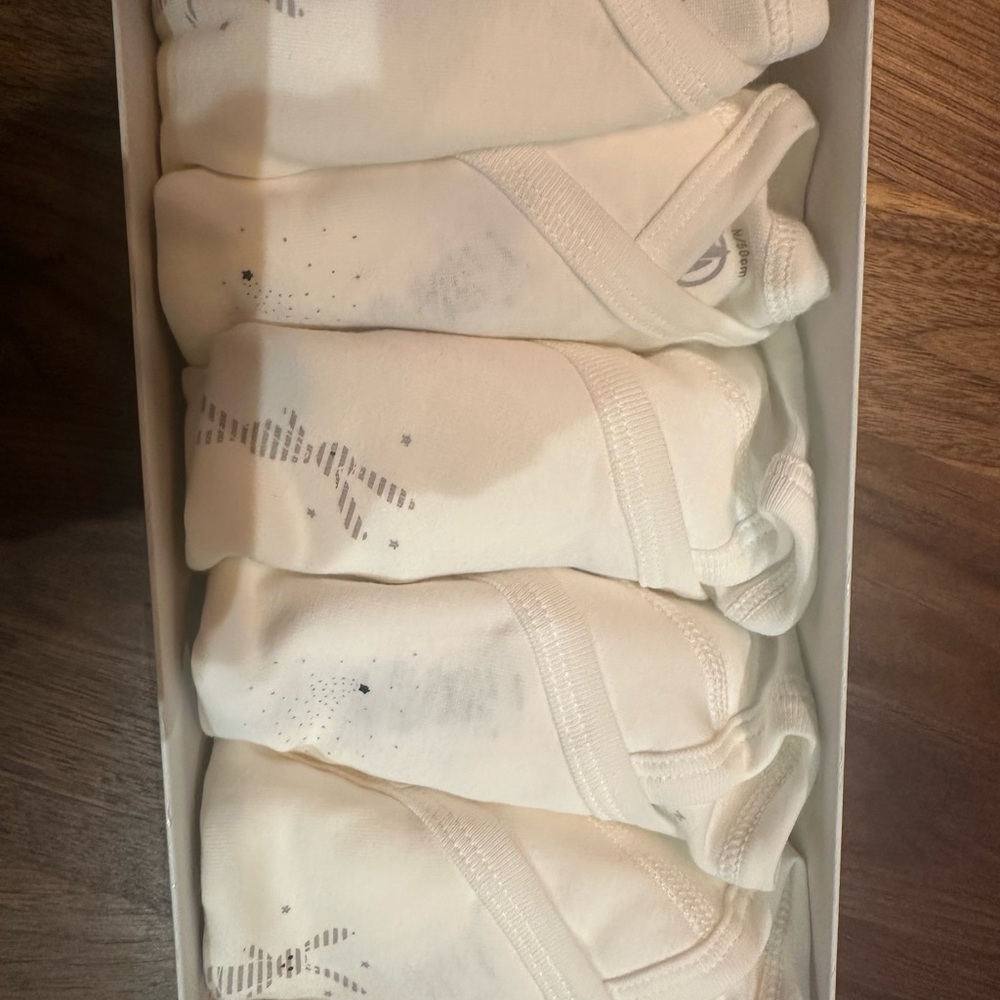 Petit Bateau Organic Baby Gift Set - White